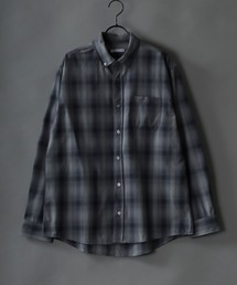Broadcloth Stripe & Plaid Shirt/ストライプ チェック ブロードシャツ