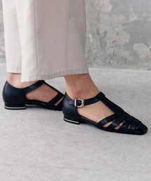 HIMIKO | 【Made in Japan】ソフトスクエアグルカサンダル/641205(サンダル)