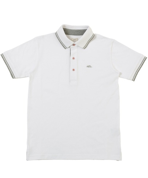 KRIFF MAYER（クリフメイヤー）の「リブラインポロ（ポロシャツ・メンズ・ブラック/ミント/ブルー/ピンク/オフホワイト/グレー/ネイビー/ダークグリーン/ターコイズブルー・LARGE/X-LARGE/SMALL/MEDIUM）」の14枚目の写真