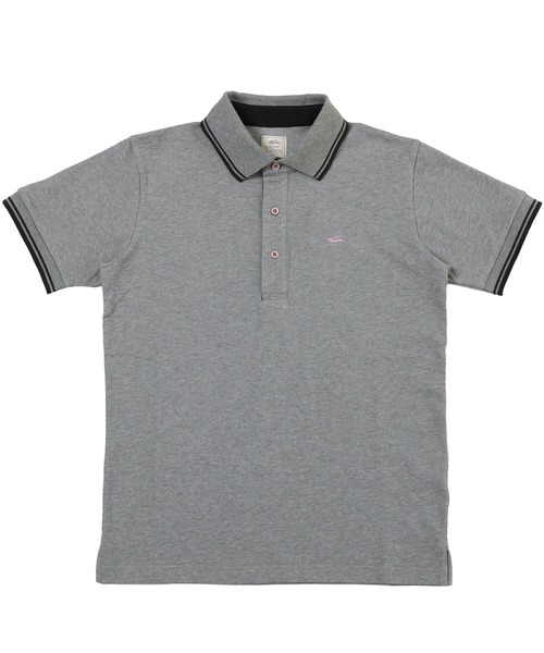 KRIFF MAYER（クリフメイヤー）の「リブラインポロ（ポロシャツ・メンズ・ブラック/ミント/ブルー/ピンク/オフホワイト/グレー/ネイビー/ダークグリーン/ターコイズブルー・LARGE/X-LARGE/SMALL/MEDIUM）」の18枚目の写真