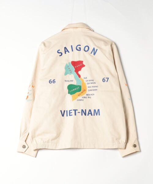 HOUSTON（ヒューストン）の「HOUSTON ベトジャン(MAP)（デニム