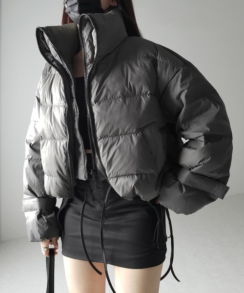 me+em select 黒のダウンジャケット me+em select ダウンコート ダウンジャケット 「 3color