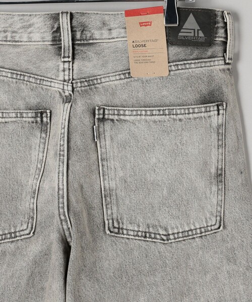 Levi's（リーバイス）の「LEVI'S/リーバイス NEW SILVERTAB LOOSE/シルバータブ ルーズフィット（デニムパンツ・メンズ・ブラック/サックスブルー/ブルー・30/32/34）」の6枚目の写真
