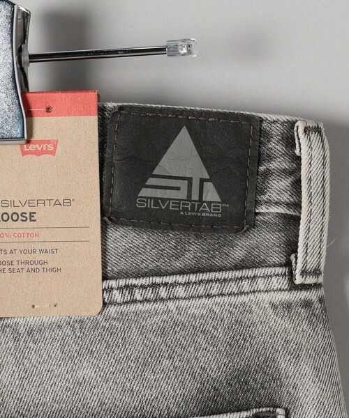 Levi's（リーバイス）の「LEVI'S/リーバイス NEW SILVERTAB LOOSE/シルバータブ ルーズフィット（デニムパンツ・メンズ・ブラック/サックスブルー/ブルー・30/32/34）」の7枚目の写真