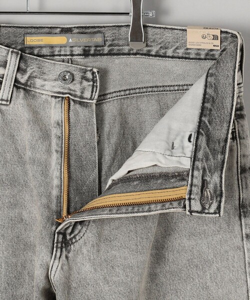 Levi's（リーバイス）の「LEVI'S/リーバイス NEW SILVERTAB LOOSE/シルバータブ ルーズフィット（デニムパンツ・メンズ・ブラック/サックスブルー/ブルー・30/32/34）」の10枚目の写真