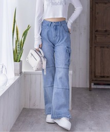 clear | カーゴフレアデニムパンツ≪2024SS新作≫(デニムパンツ)