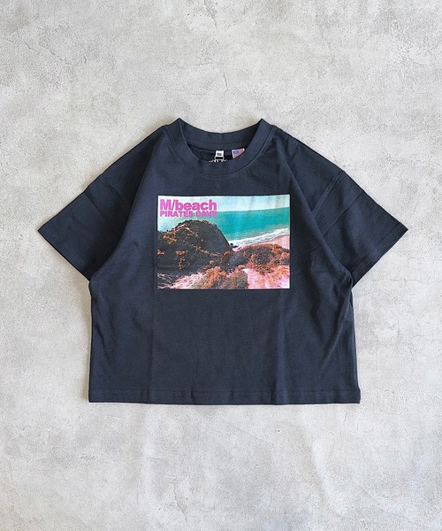 Life Support Products（ライフサポートプロダクツ）の「【COTTON from U.S.A】ビックシルエットフォトプリントTシャツ（80～150cm）（Tシャツ/カットソー・キッズ・ブラック系1/ホワイト系4/ブラック系3/ホワイト系1/ホワイト系2/ブラック系5/ホワイト系3/ブラック系2/ホワイト系5/ブラック系4・80/90/95/100/110/120/130/140/150）」の7枚目の写真