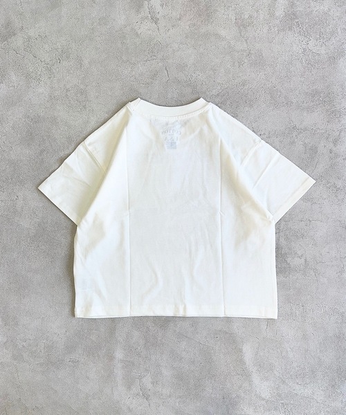 Life Support Products（ライフサポートプロダクツ）の「【COTTON from U.S.A】ビックシルエットフォトプリントTシャツ（80～150cm）（Tシャツ/カットソー・キッズ・ブラック系1/ホワイト系4/ブラック系3/ホワイト系1/ホワイト系2/ブラック系5/ホワイト系3/ブラック系2/ホワイト系5/ブラック系4・80/90/95/100/110/120/130/140/150）」の17枚目の写真