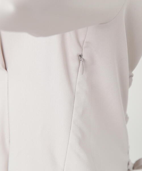 N.(N. Natural Beauty Basic)(エヌエヌナチュラルビューティーベーシック)の「◆【WEB限定】ウエストタックキーネックワンピース(ワンピース・レディース・ブラック系その他/オフホワイト/ベージュ/グリーン・SMALL/MEDIUM)」の17枚目の写真