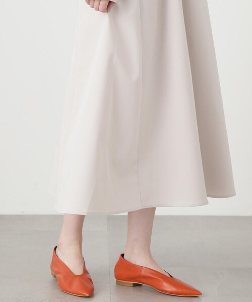N.(N. Natural Beauty Basic)(エヌエヌナチュラルビューティーベーシック)の「◆【WEB限定】ウエストタックキーネックワンピース(ワンピース・レディース・ブラック系その他/オフホワイト/ベージュ/グリーン・SMALL/MEDIUM)」の18枚目の写真