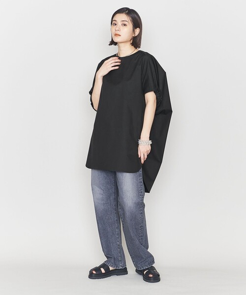 ASTRAET バックゴムクルーネックドルマンブラウス ASTRAET（アストラット）の「＜ASTRAET＞バックゴム クルー