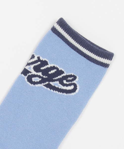 XLARGE KIDS(エクストララージキッズ)の「カレッジロゴソックス(ソックス/靴下・キッズ・グレー/ブルー/レッド・19-21cm/17-19cm/15-17cm/13-15cm)」の5枚目の写真