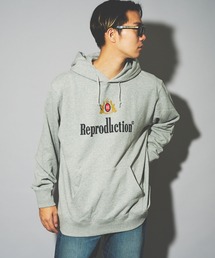 パーカー 「ZOZO限定」「RePRODUCTION LABEL / リプロダクションレーベル」立体ロゴパーカー レディース メンズ ZOZO限定】【RePRODUCTION LABEL / リプロダクションレーベル