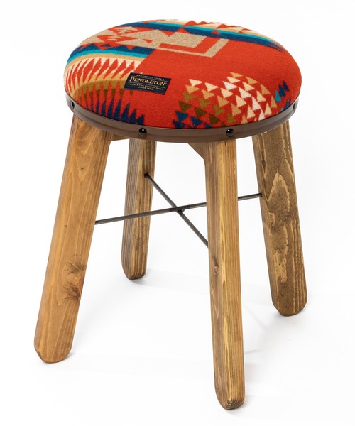 PENDLETON(ペンドルトン)の「PENDLETON/ペンドルトン Woody High Chair/ハイチェア(家具・レディース・レッド/ブルー・FREE)」の4枚目の写真
