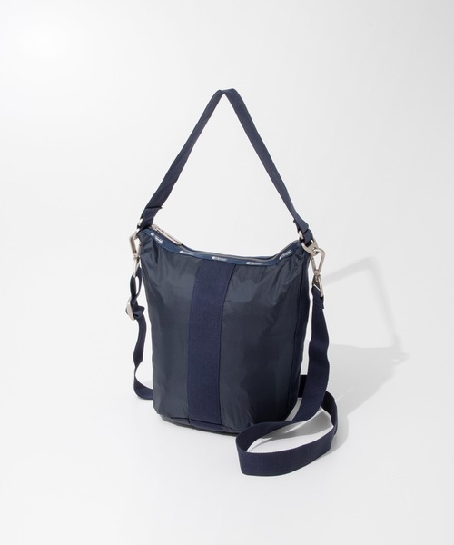 LeSportsac(レスポートサック)の「LeSportsac CONV. MARKET HOBO レスポートサックマーケット ホーボー ショルダーバッグ(ショルダーバッグ・レディース・ブラック/ダークブルー/ホワイト系/グレー系・FREE)」の4枚目の写真