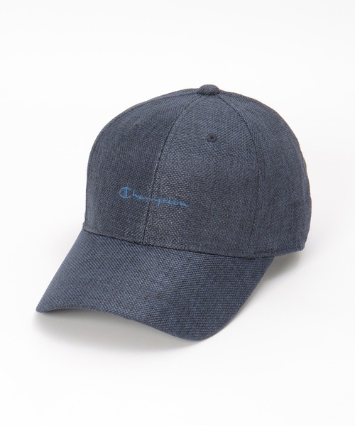 Champion(チャンピオン)の「Champion チャンピオン リネンライクキャップ(キャップ・メンズ・グレー/ブラック/ネイビー・FREE)」の1枚目の写真