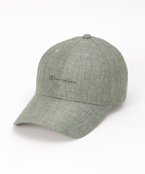 Champion(チャンピオン)の「Champion チャンピオン リネンライクキャップ(キャップ・メンズ・グレー/ブラック/ネイビー・FREE)」の3枚目の写真
