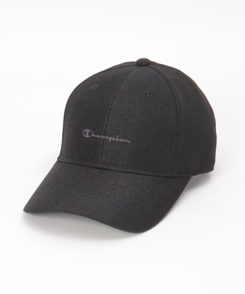 Champion(チャンピオン)の「Champion チャンピオン リネンライクキャップ(キャップ・メンズ・グレー/ブラック/ネイビー・FREE)」の2枚目の写真