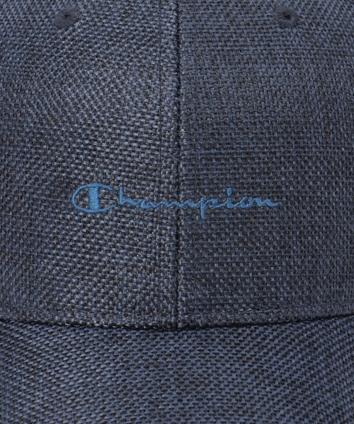 Champion(チャンピオン)の「Champion チャンピオン リネンライクキャップ(キャップ・メンズ・グレー/ブラック/ネイビー・FREE)」の4枚目の写真