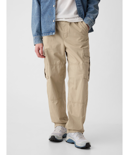 GAP（ギャップ）の「リップストップ バギーカーゴパンツ（カーゴ
