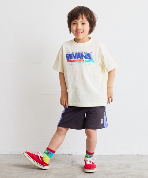 Life Support Products(ライフサポートプロダクツ)の「サイドラインカットショートパンツ(80~150cm)(その他パンツ・キッズ・チャコール/イエロー/パープル/レッド/オフホワイト/カーキ・80/90/95/100/110/120/130/140/150)」の9枚目の写真