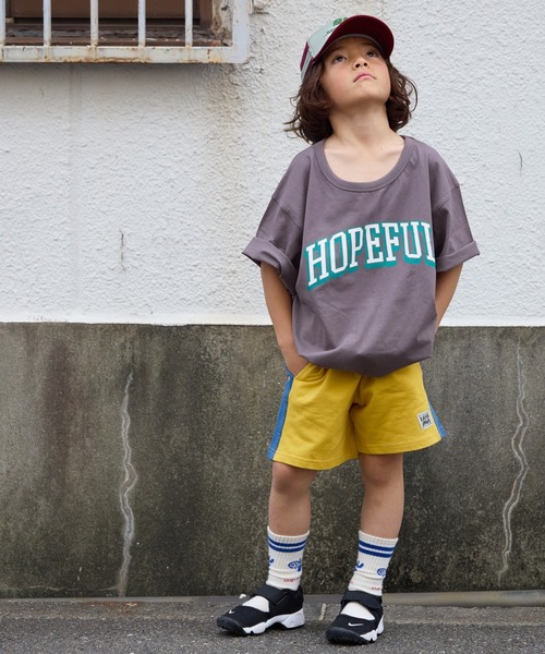 Life Support Products(ライフサポートプロダクツ)の「サイドラインカットショートパンツ(80~150cm)(その他パンツ・キッズ・チャコール/イエロー/パープル/レッド/オフホワイト/カーキ・80/90/95/100/110/120/130/140/150)」の19枚目の写真
