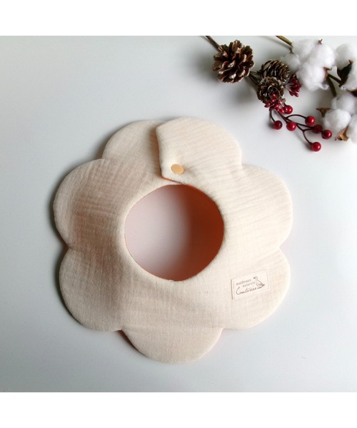 hanakago】レトロ喫茶シリーズ/ベビースタイ / ビブ/よだれかけ(SU