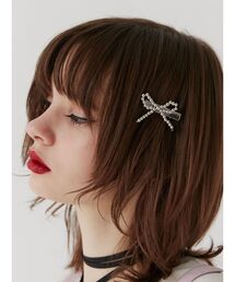 jouetie | ビーズリボンヘアクリップ(バレッタ/ヘアクリップ)