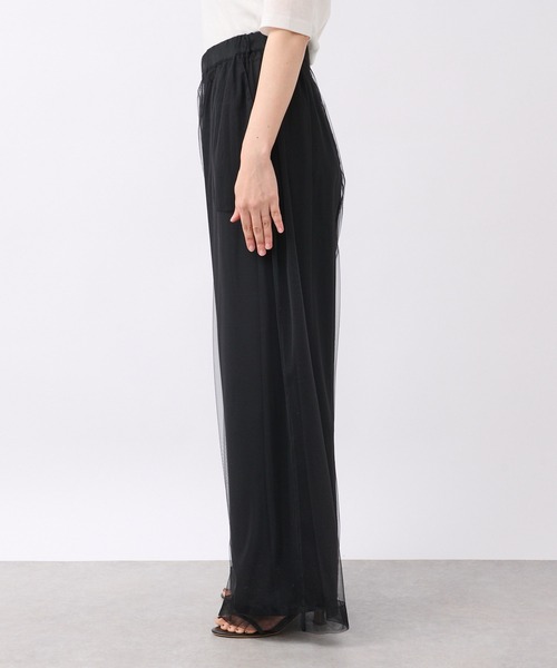 RIVE DROITE（リヴドロワ）の「チュールレイヤードパンツ（その他パンツ・レディース・ブラック/ベージュ・FREE）」の21枚目の写真