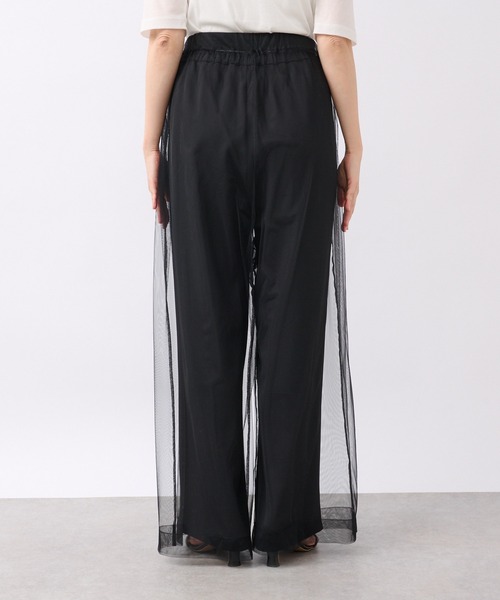 RIVE DROITE（リヴドロワ）の「チュールレイヤードパンツ（その他パンツ・レディース・ブラック/ベージュ・FREE）」の22枚目の写真