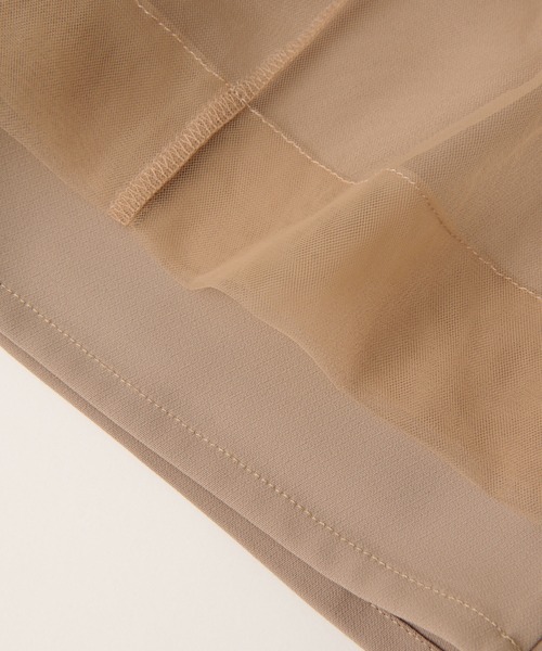 RIVE DROITE（リヴドロワ）の「チュールレイヤードパンツ（その他パンツ・レディース・ブラック/ベージュ・FREE）」の19枚目の写真