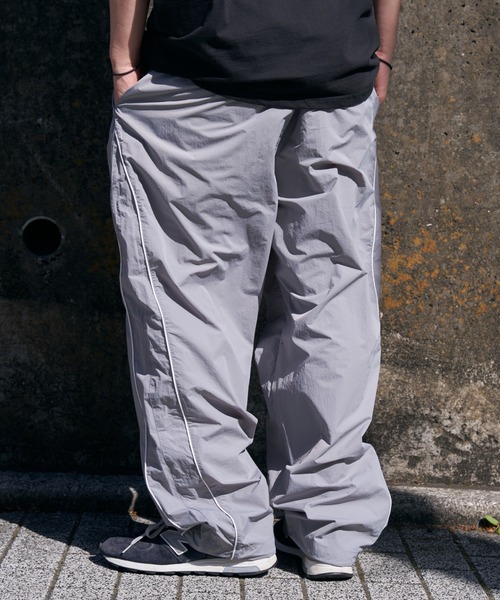 VENCEEXCHANGE（ヴァンスエクスチェンジ）の「パイピングナイロンパンツ（その他パンツ・メンズ・ライトグレー/ブラック/グリーン系・L/M）」の19枚目の写真