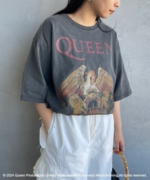 [QUEEN/クイーン] QUEEN ロゴプリント ショートスリーブTシャツ