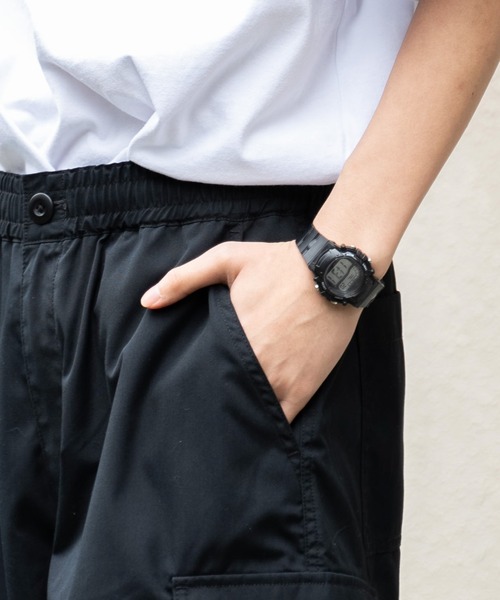 WEGO（ウィゴー）の「WEGO/ワイドカーゴショーツ（カーゴパンツ・メンズ・ブラック/カーキ・LARGE/MEDIUM）」の18枚目の写真