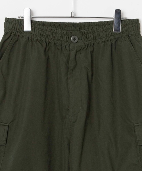 WEGO（ウィゴー）の「WEGO/ワイドカーゴショーツ（カーゴパンツ・メンズ・ブラック/カーキ・LARGE/MEDIUM）」の11枚目の写真