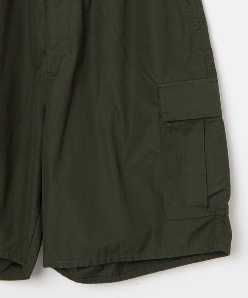 WEGO（ウィゴー）の「WEGO/ワイドカーゴショーツ（カーゴパンツ・メンズ・ブラック/カーキ・LARGE/MEDIUM）」の14枚目の写真
