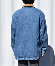 美品 POINTER BRAND USA製 デニム カバーオール サイズS 古着 POINTER（ポインター ）の「【ヴィンテージ古着】90's POINTER