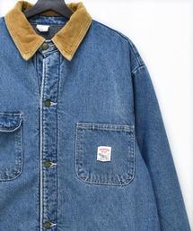 美品 POINTER BRAND USA製 デニム カバーオール サイズS 古着 POINTER（ポインター ）の「【ヴィンテージ古着】90's POINTER