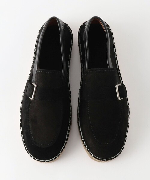 green label relaxing(グリーンレーベルリラクシング)の「<LA BELLINI>バックル エスパドリーユ シューズ(その他シューズ・メンズ・ブラック・41/42/40)」の3枚目の写真