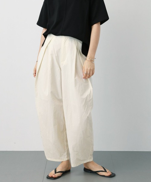 saloon（サルーン）の「SALOON(サルーン)/ナイロンタフタタックパンツ