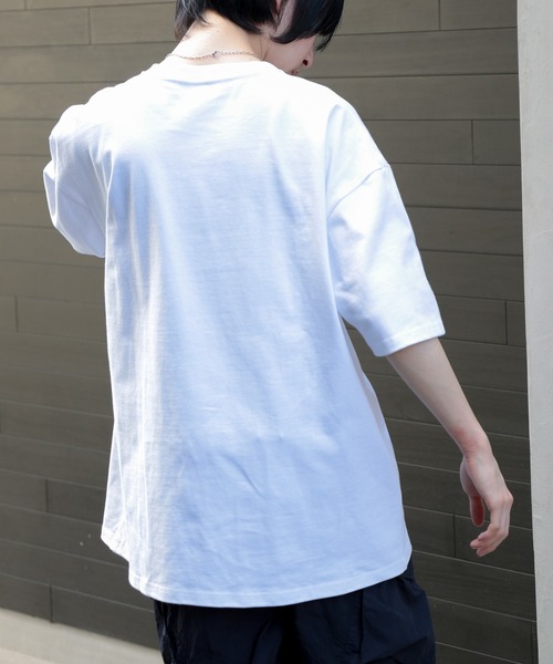 LIFEMAX(ライフマックス)の「【LIFEMAX】10.2オンススーパーヘビーウェイト ビッグシルエットTシャツ MS1166(Tシャツ/カットソー・メンズ・ホワイト/ブラック/グリーン・M/L/XL)」の14枚目の写真