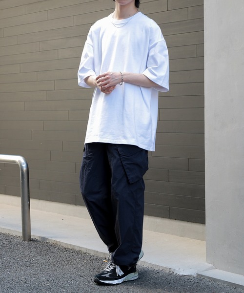 LIFEMAX(ライフマックス)の「【LIFEMAX】10.2オンススーパーヘビーウェイト ビッグシルエットTシャツ MS1166(Tシャツ/カットソー・メンズ・ホワイト/ブラック/グリーン・M/L/XL)」の15枚目の写真