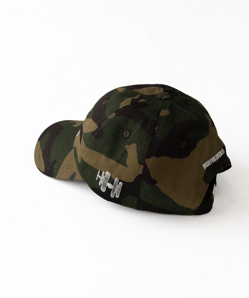 WISH FOR EVER（ウィッシュフォーエバー）の「STITCH LOGO CAP