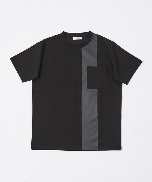 5351 POUR LES HOMMES(ゴーサンゴーイチプールオム)の「グロッシーペイント 半袖Tシャツ(Tシャツ/カットソー・メンズ・ホワイト/ブラック・44/46/48/50)」の2枚目の写真