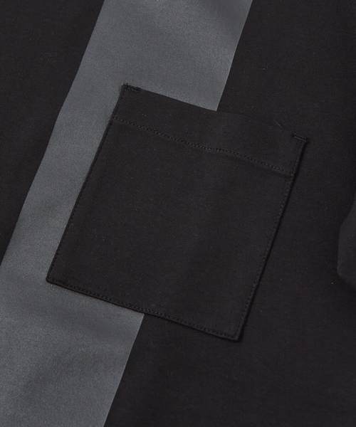 5351 POUR LES HOMMES(ゴーサンゴーイチプールオム)の「グロッシーペイント 半袖Tシャツ(Tシャツ/カットソー・メンズ・ホワイト/ブラック・44/46/48/50)」の4枚目の写真