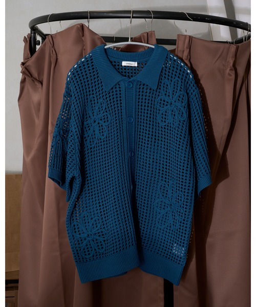 値下げ！ Embroidery Mesh Shirts todayful Embroidery Mesh Shirts