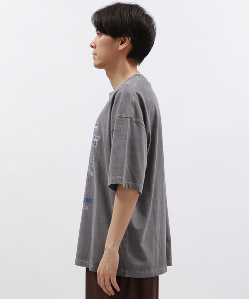 LAKOLE（ラコレ）の「ピグメントレトロプリントT半袖 / 130449（Tシャツ/カットソー・メンズ・チャコール/パープル/ブルー・MEDIUM/LARGE/X-LARGE）」の18枚目の写真