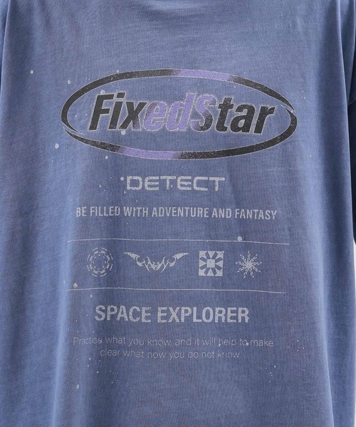 LAKOLE（ラコレ）の「ピグメントレトロプリントT半袖 / 130449（Tシャツ/カットソー・メンズ・チャコール/パープル/ブルー・MEDIUM/LARGE/X-LARGE）」の14枚目の写真