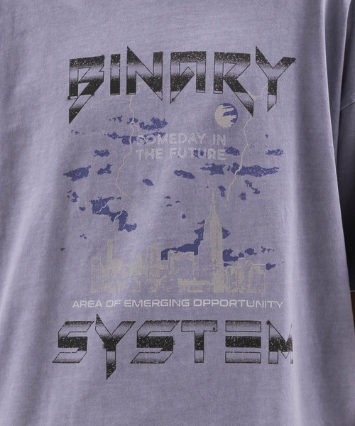 LAKOLE（ラコレ）の「ピグメントレトロプリントT半袖 / 130449（Tシャツ/カットソー・メンズ・チャコール/パープル/ブルー・MEDIUM/LARGE/X-LARGE）」の5枚目の写真