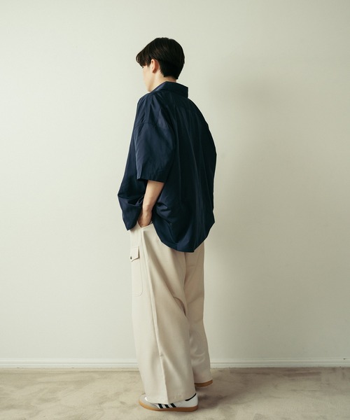 Be.Nection(ビネクション)の「2TACK CHAMBRAY SNOW PANTS / 2タックシャンブレースノーパンツ(スラックス・メンズ・チャコール/ベージュ・MEDIUM/LARGE)」の13枚目の写真